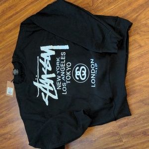 Brand New Stussy World Tour Crew neck Sweatshirt